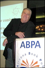 Charles addressing publishers