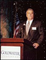 Charles at Goldwater's 15th Anniversary