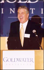 Charles with Goldwater