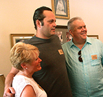 Charles and Ali with Vince Vaughn
